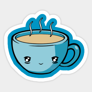 Tea Time Tea Cup Sticker